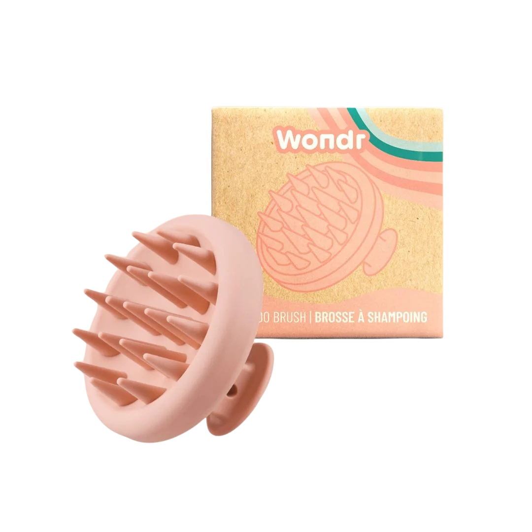 Pink Silicone Scalp Massager (Wondr)