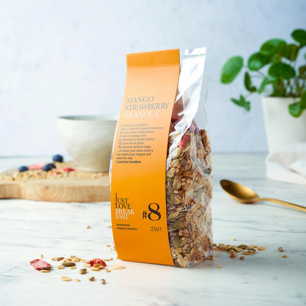 Mango Strawberry (250g) - granola