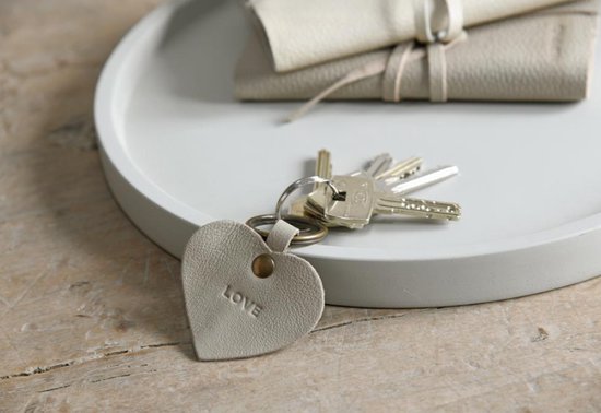 sleutelhanger leder