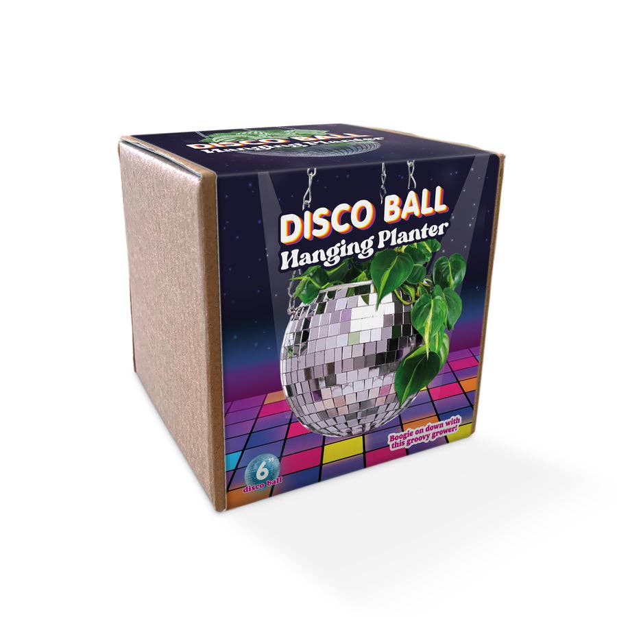 Disco Ball hangende plantenbak (6 inch)