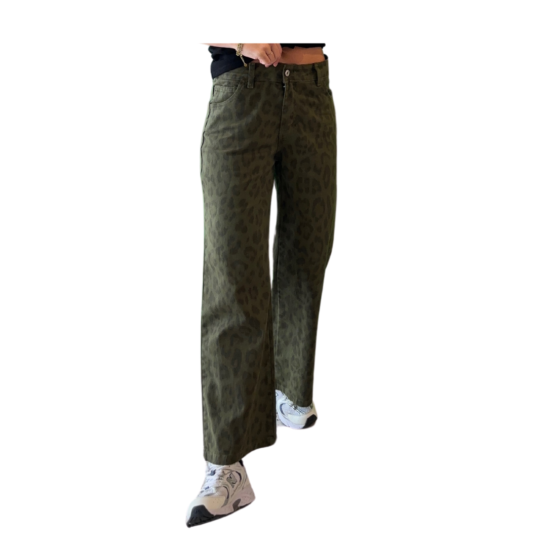 Panterprint broek