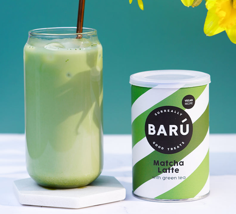 Green matcha latte - baru