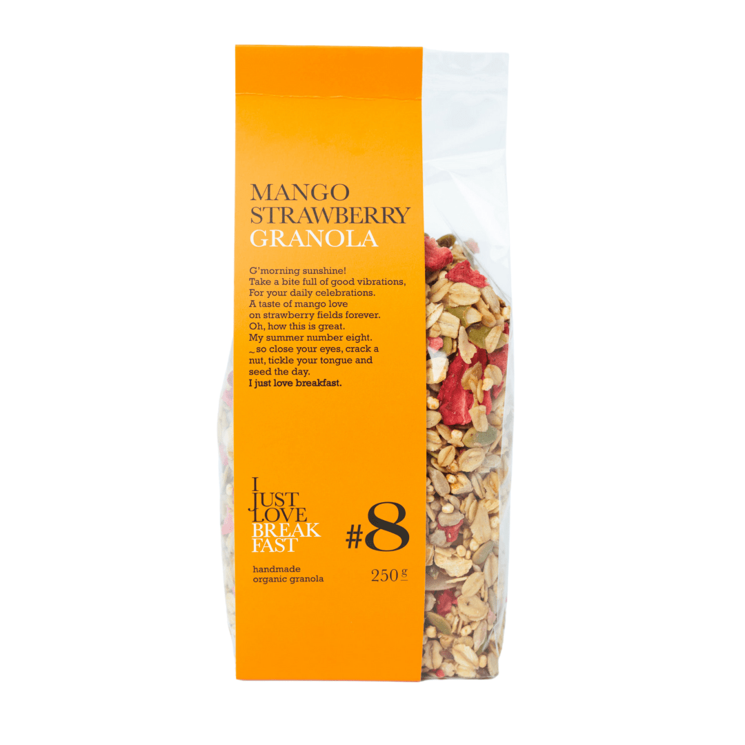 Mango Strawberry (250g) - granola