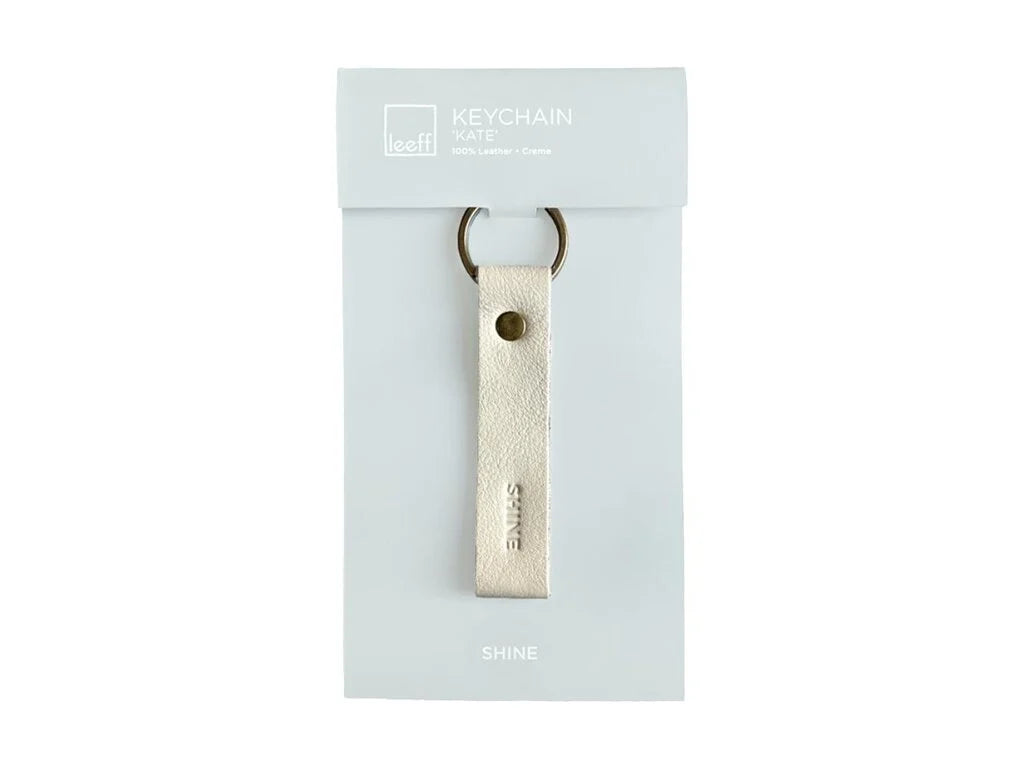 sleutelhanger leder