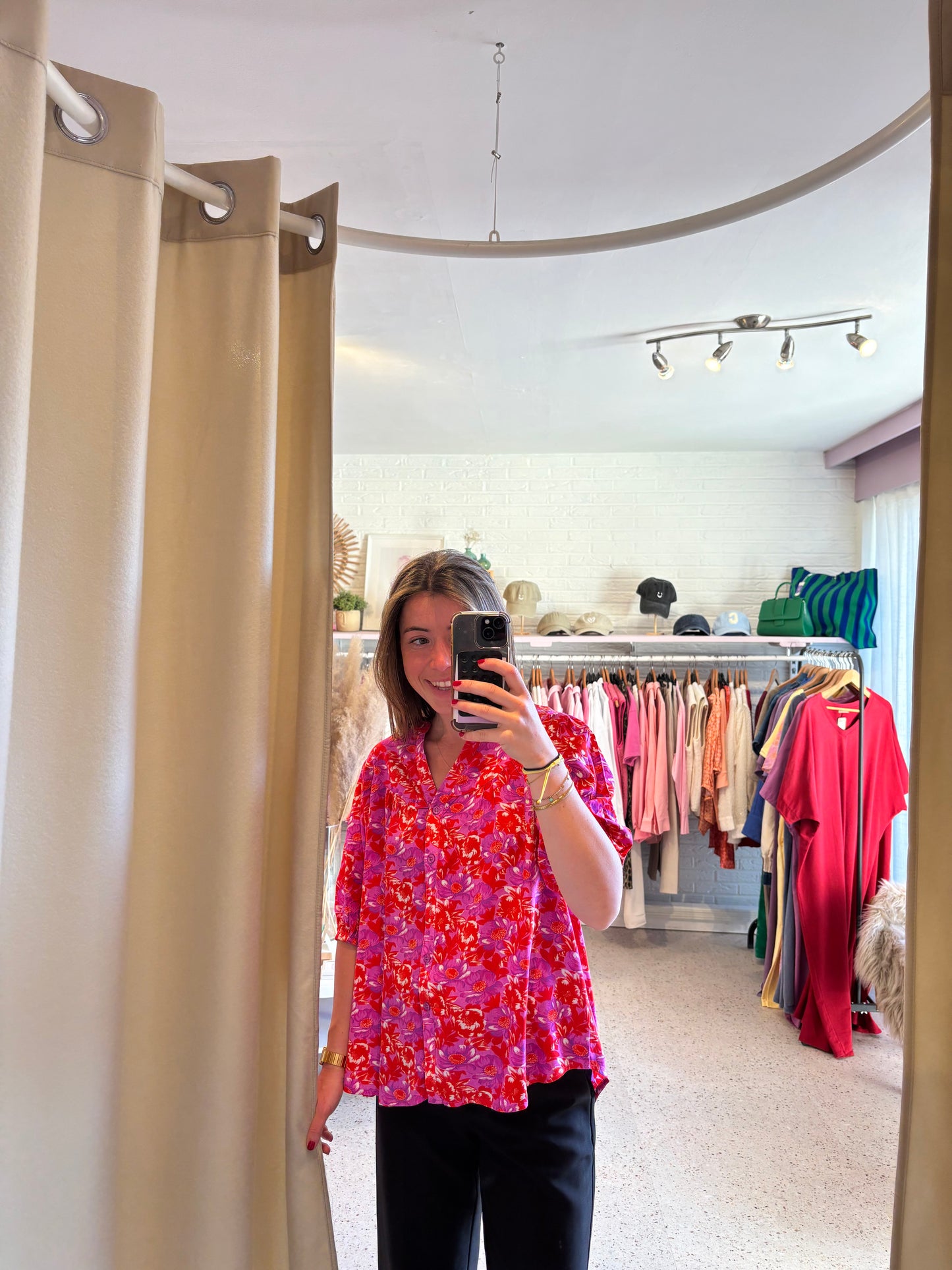 Flower vibes - rood